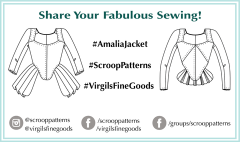 Amalia Jacket by Scroop Patterns Virgil's Fine Goods