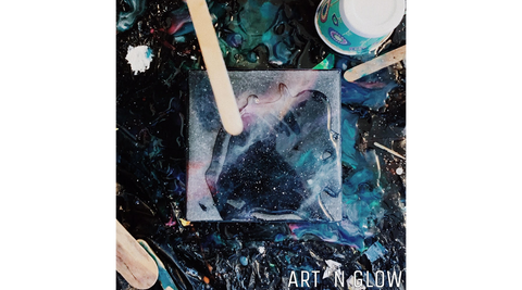Step By Step Guide: How To Coat Paintings With Resin – Art 'N Glow