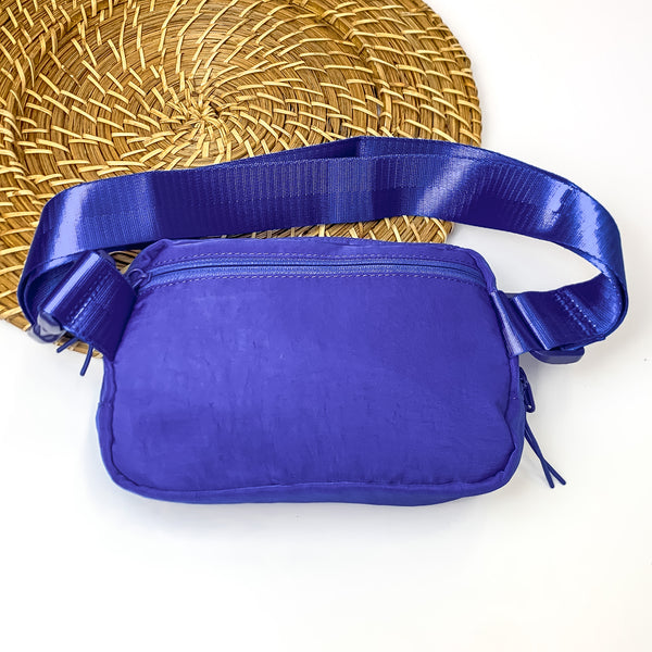 Love the Journey Fanny Pack in Royal Blue