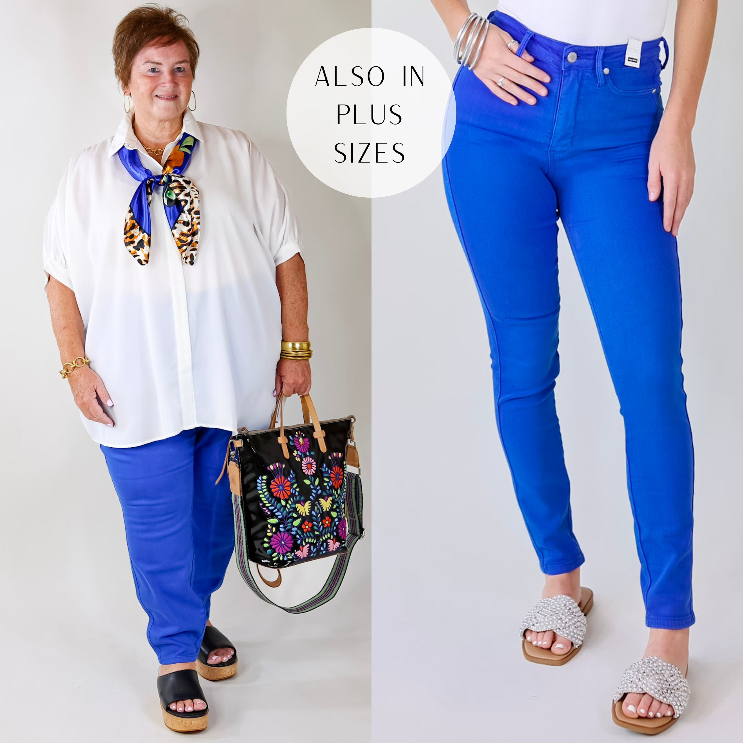 Judy Blue Black Tummy Control Vegan Leather Pants – Calico Rose Boutique