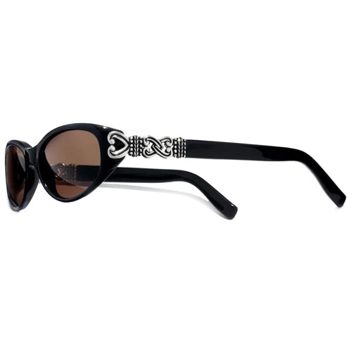 Image of Brighton | Sabrina Sunglasses in Black