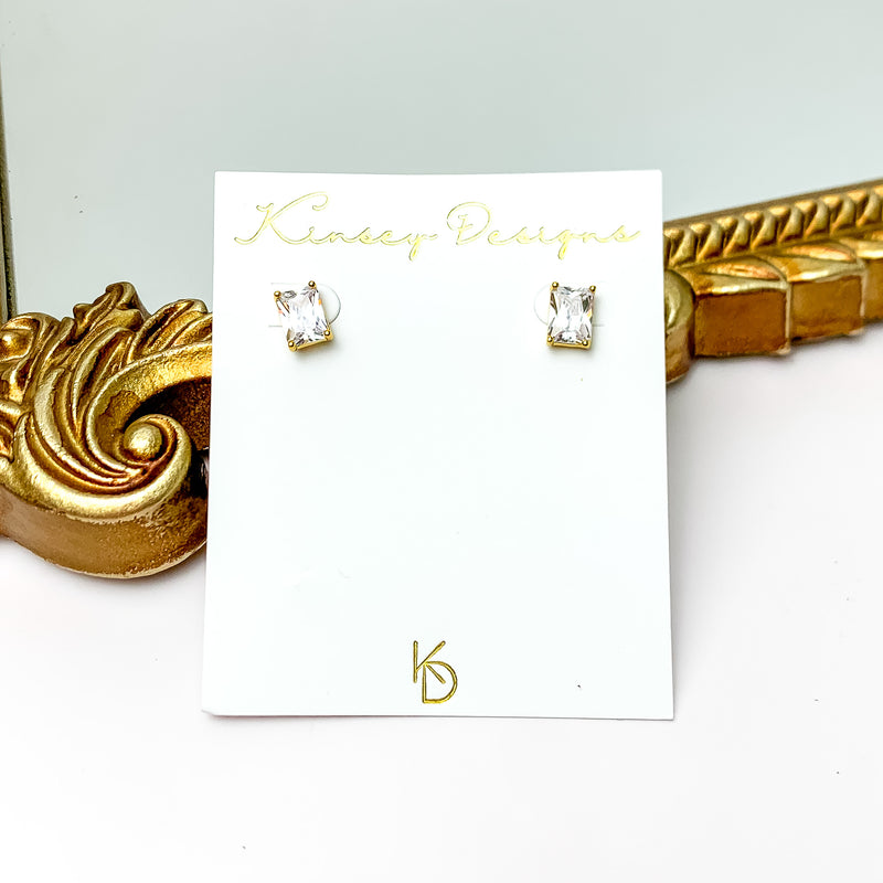 Kinsey Designs | Prism Stud Earrings with CZ Crystals