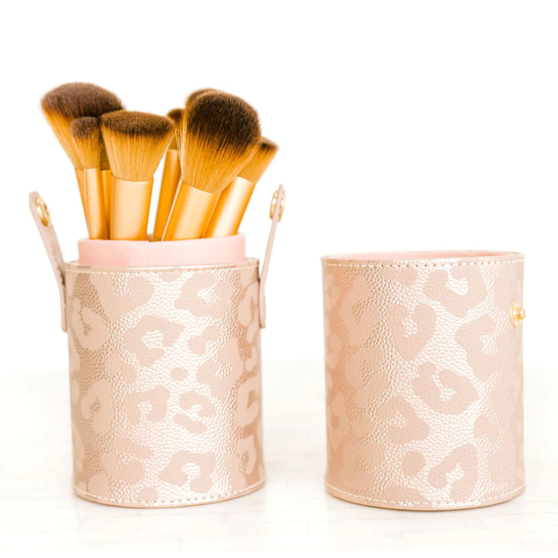 Hollis | Brush Holder in Leopard