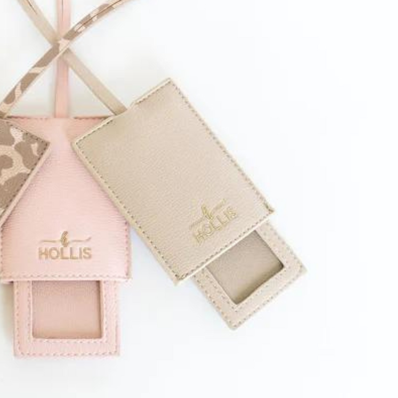 Hollis | Luggage Tag in Nude