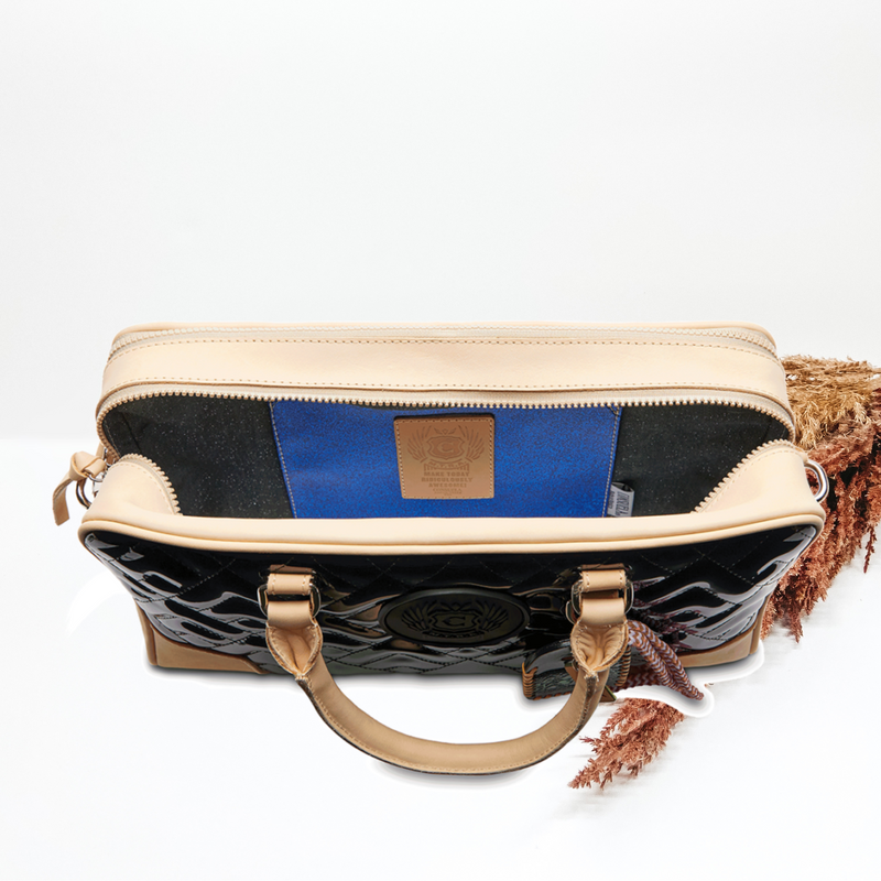 Consuela | Inked Satchel Bag