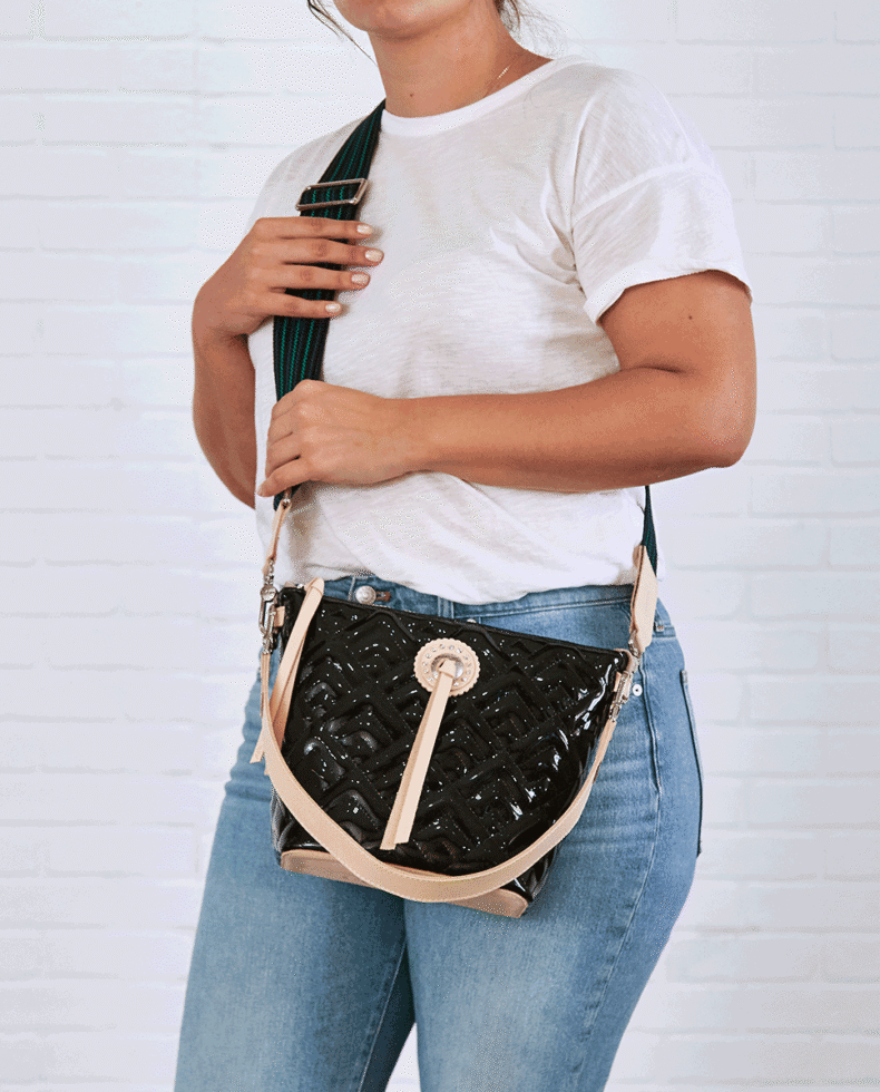Consuela | Inked Wedge Bag