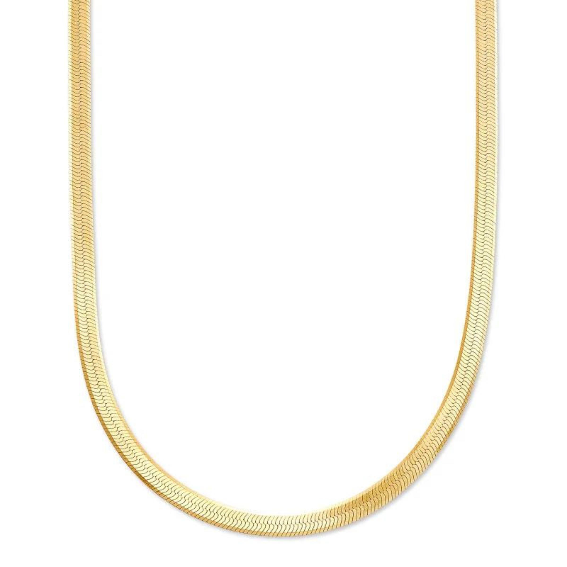 Image of Kendra Scott | Herringbone Chain Necklace in 18k Gold Vermeil