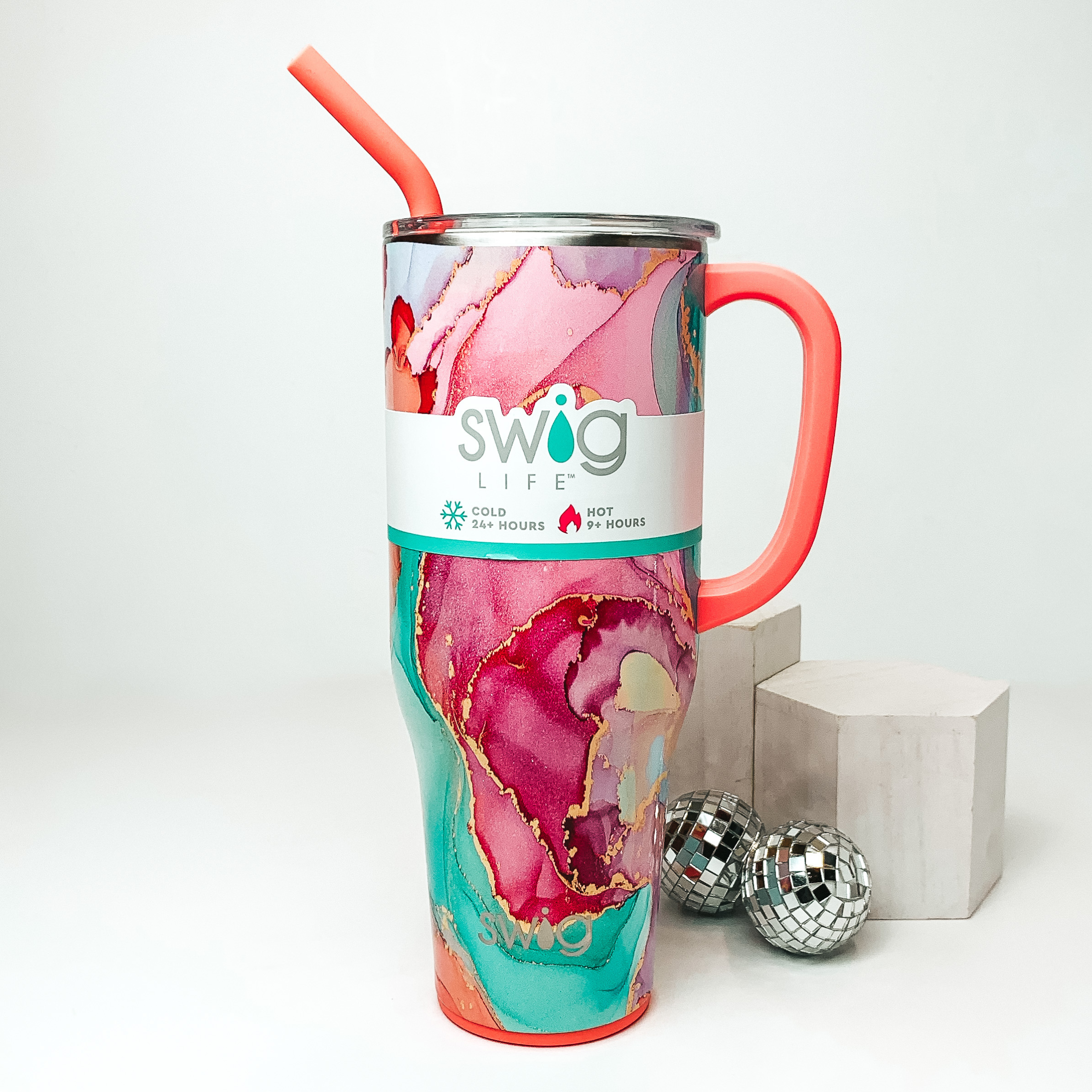 Discover Ultimate Hydration with Swig Life Mega Mug 40 oz. - Triple  Insulated, Comfort Grip, Non-Slip Base