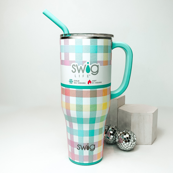 Swig | Pretty in Plaid 40 oz Mega Mug