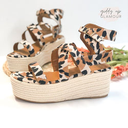 leopard espadrille platform