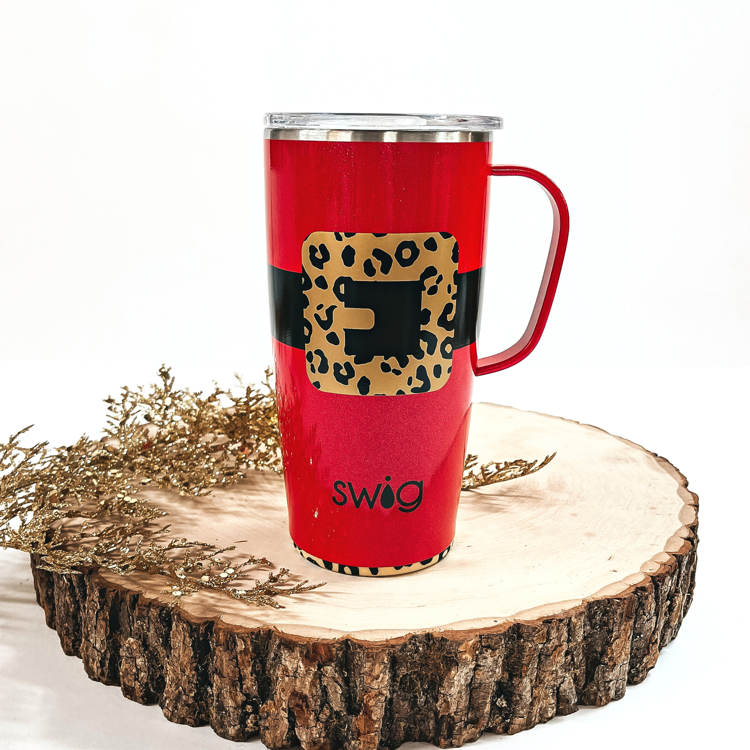 Swig Reusable Straws - Buffalo Plaid & Christmas Trees