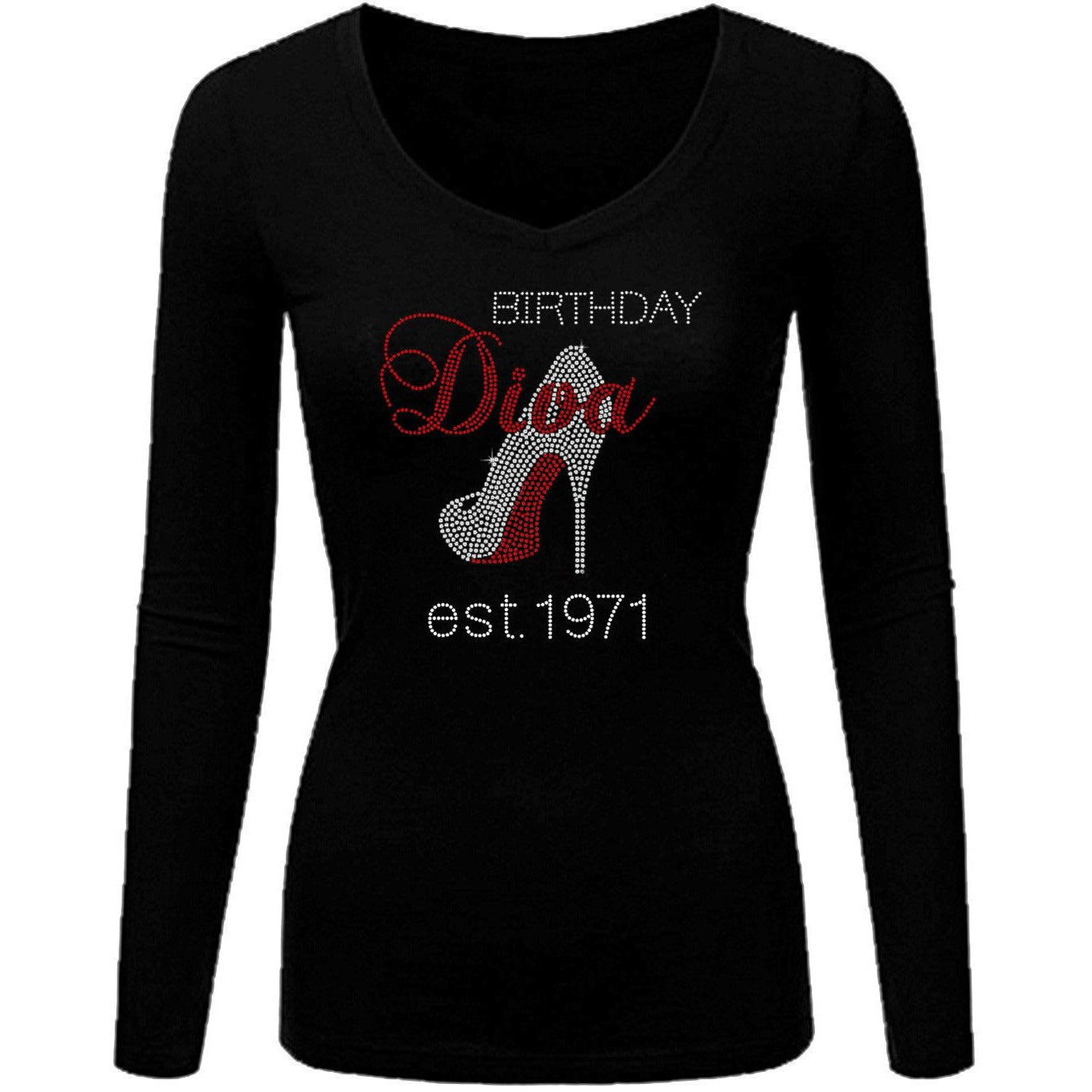 diva t shirts rhinestones