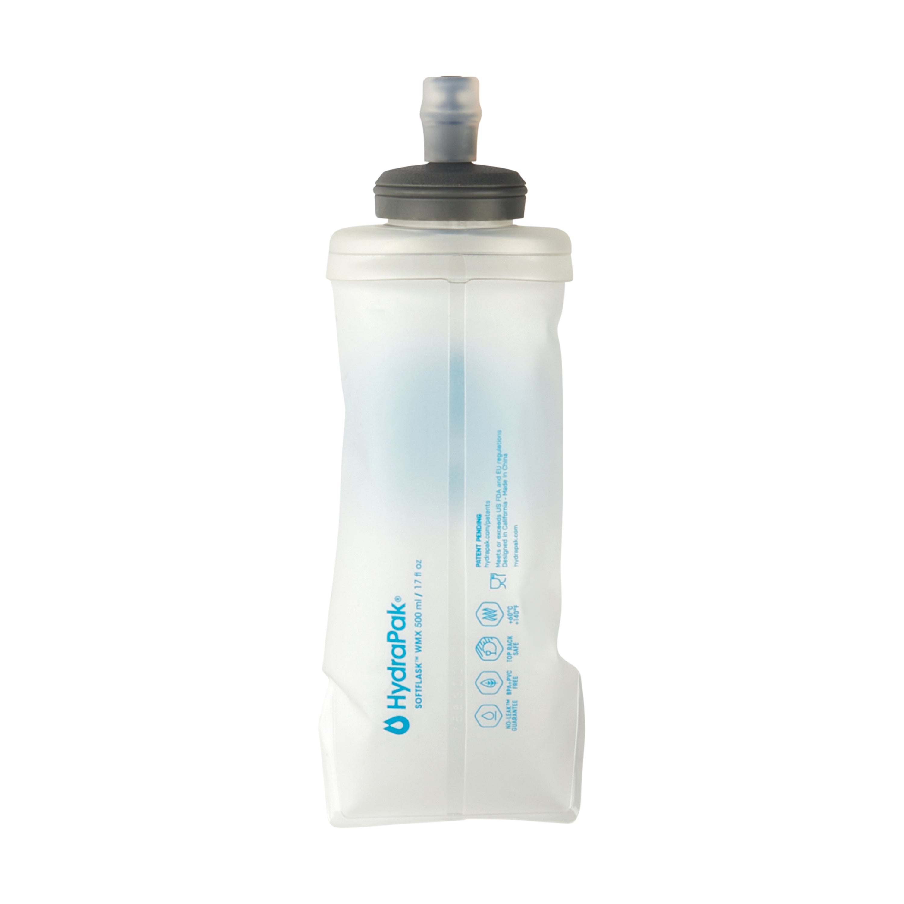 Salomon Soft Flask 500 ml/17 Oz 28 Clear Blue Poches à eau et flasques :  Snowleader