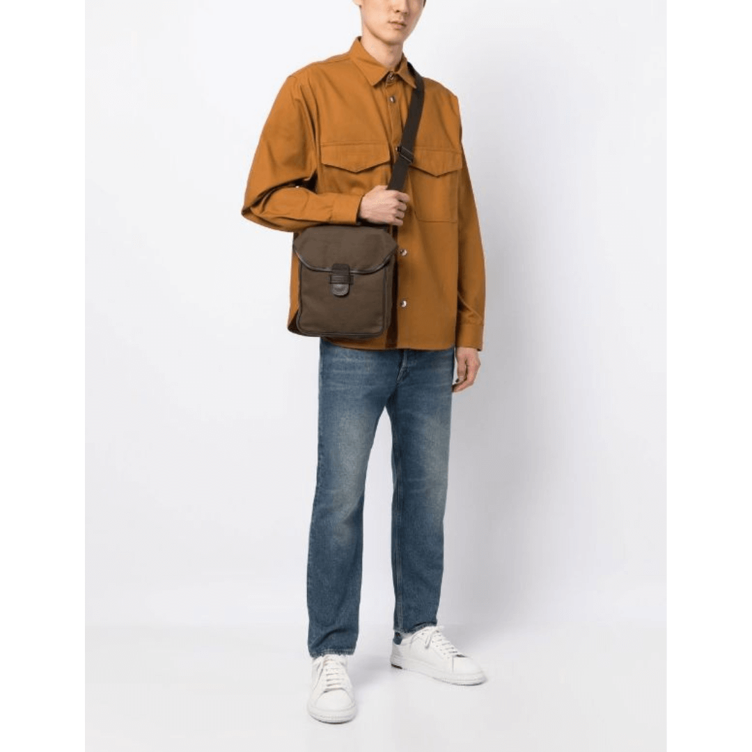 CANVAS CROSSBODY BAG KHAKI