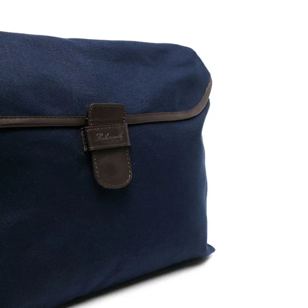 CANVAS MESSENGER BAG NAVY