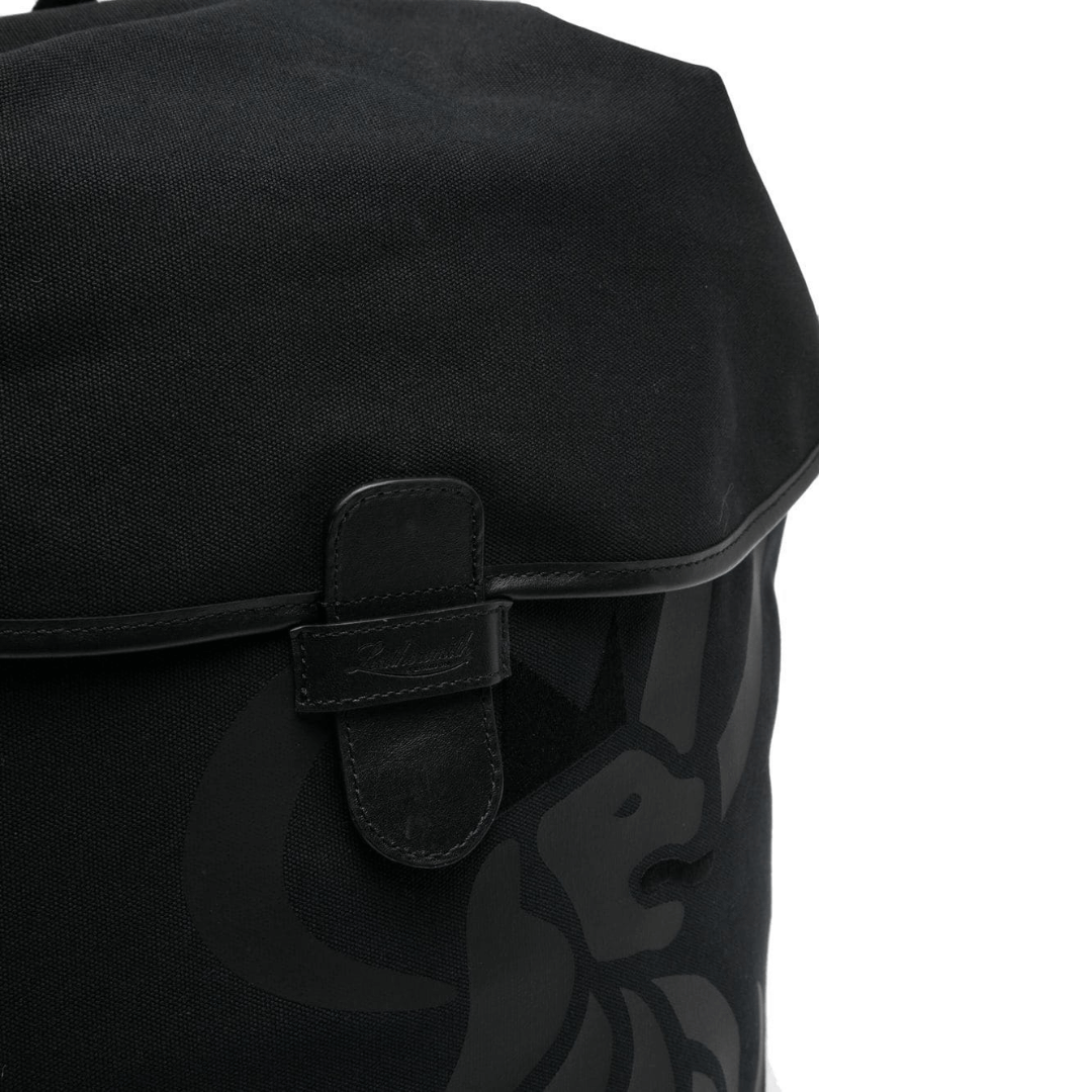 CANVAS LION BACKPACK BLACK