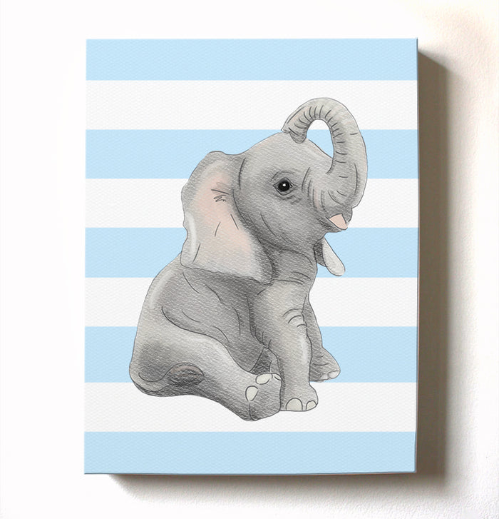 elephant boy nursery decor