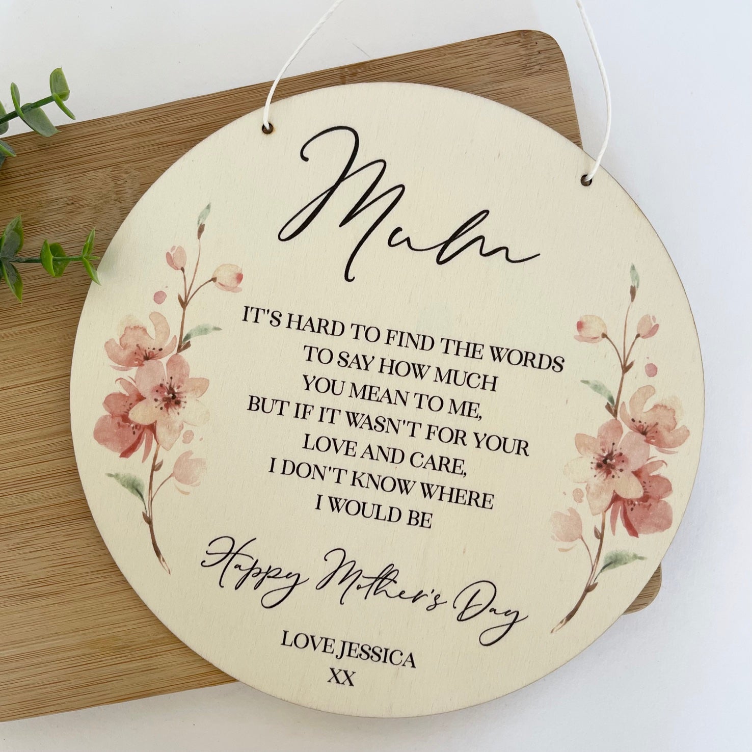 Custom Mother's Day Plaque – Name It Custom Decor