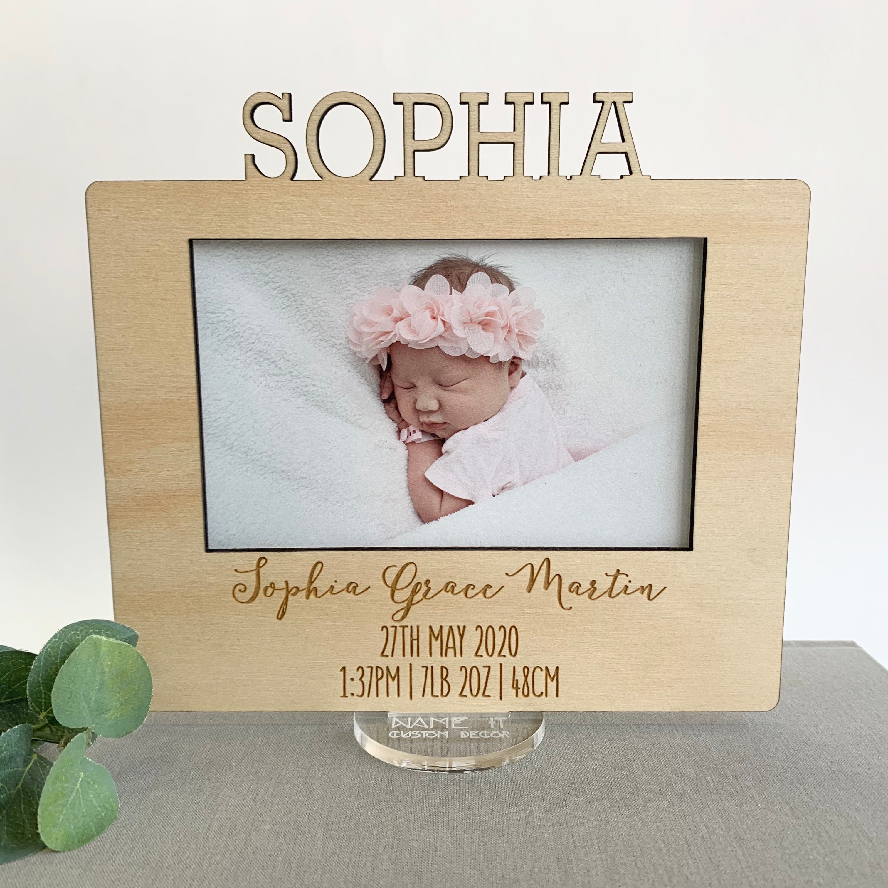 personalised photo frames