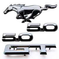 
              Ford GT Rear Emblem (Black Chrome) for Mustang GT 2015-22 | #EM0005GTBC - Available from NEMESISUK.COM
            