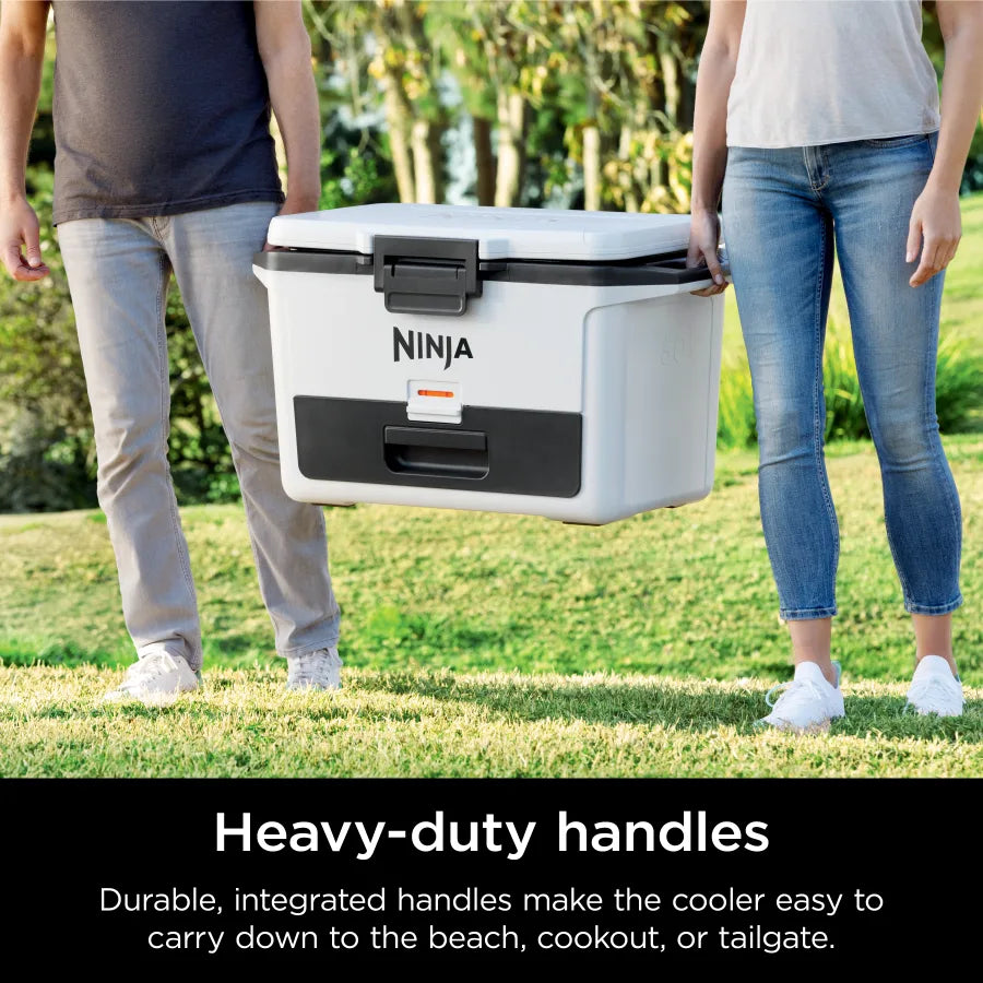 Ninja FrostVault™ 50qt Hard Cooler with Dry Zone in Cloud White - Image 5
