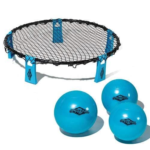 Photo 1 of Franklin Sports Spyderball Game Set - Includes 3 Balls, Carrying Case and Rules - Played Outdoors, Indoors, Yard, Lawn, Beach - Durable Tight Net
