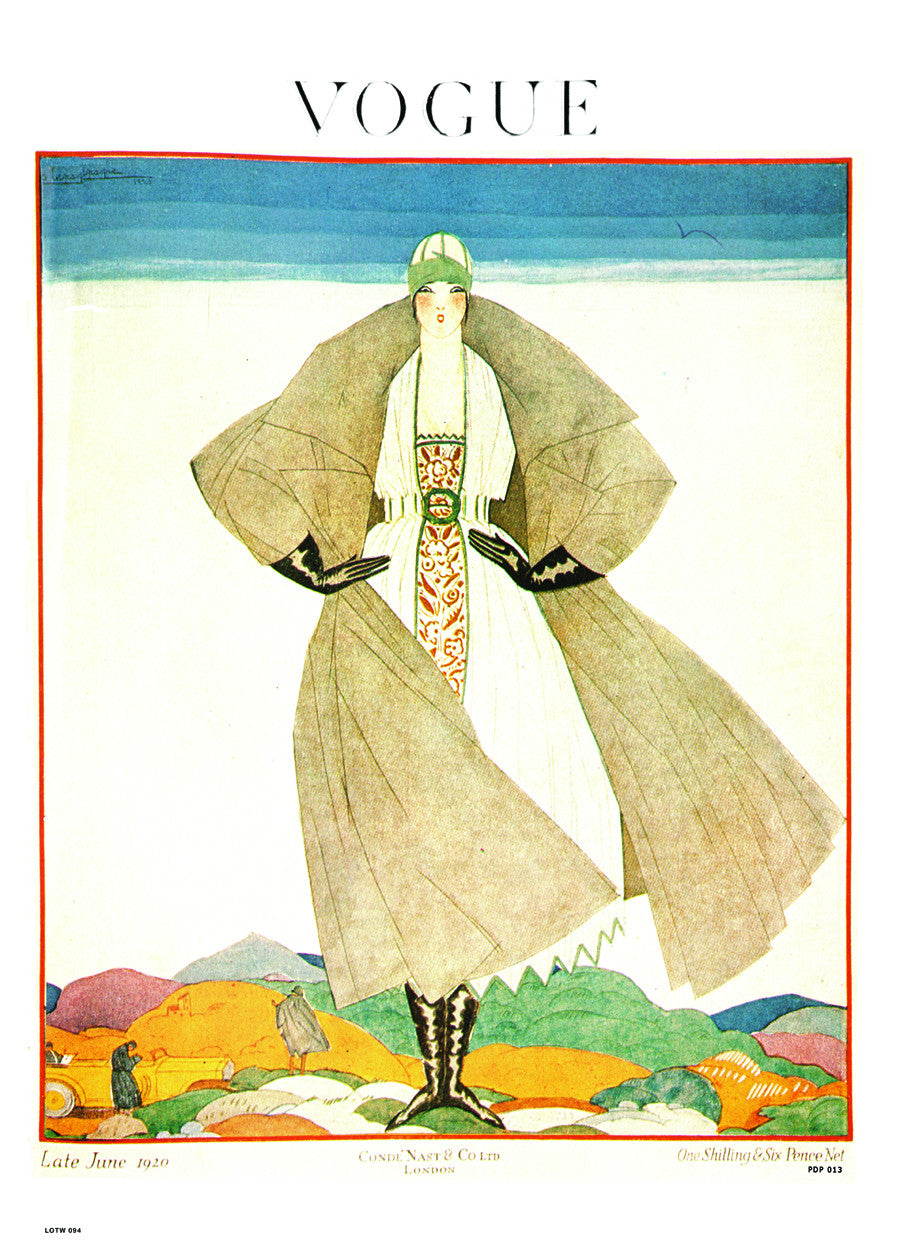 vintage vogue fashion illustrations