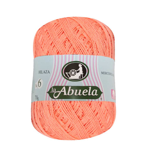 Hilo Nylon #2, marca Omega, PAQUETE con 6 tubos de 60g con 275m - Tejemania