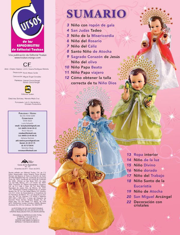 Cursos de los Especialistas 161 - Vestidos para Niños Dios - Formato D -  Tejemania