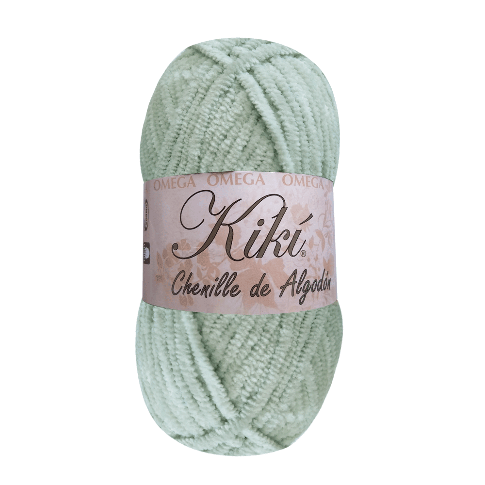 Omega, Karen, Cotton Yarn, 708, Verde (Green)