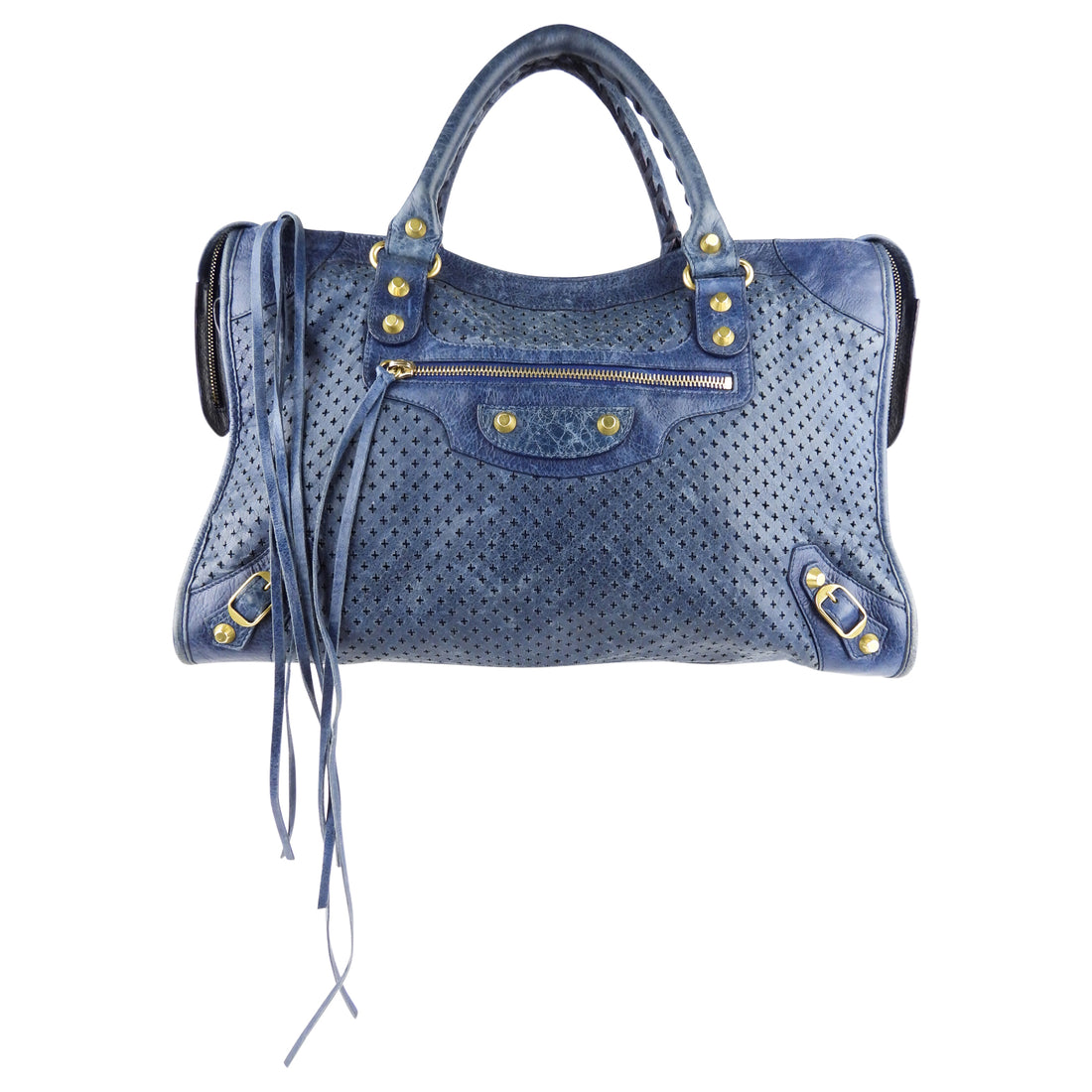 Balenciaga City Classic Studs Bag Leather Medium  eBay