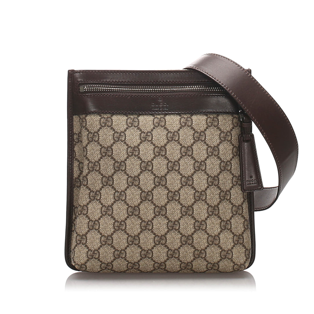 Gucci Brown GG Supreme Coated Canvas Crossbody Bag – I MISS YOU VINTAGE