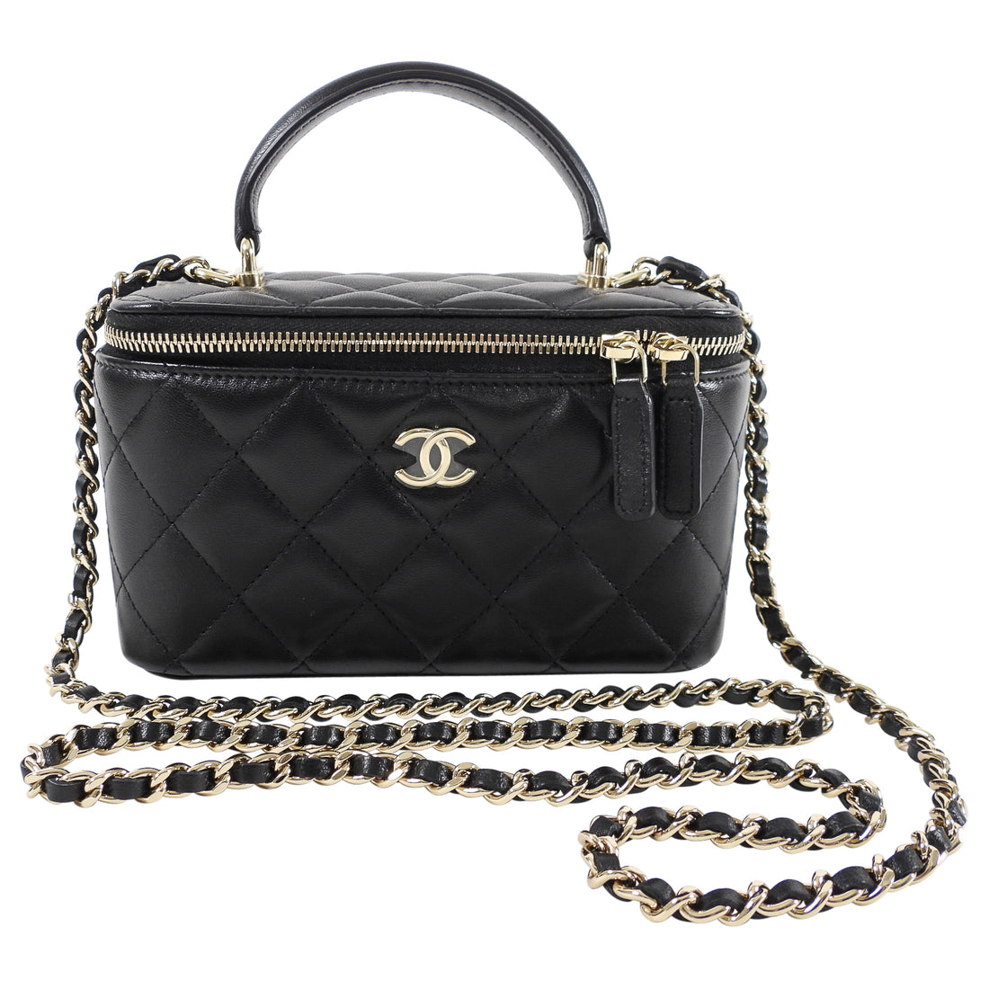 CHANEL VANITY WITH CHAIN