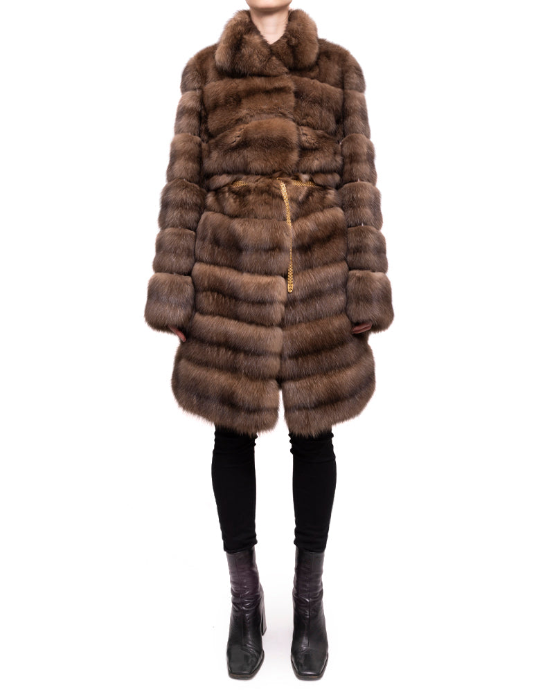 fendi sable fur coat