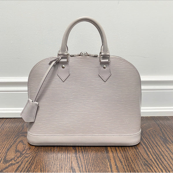 Louis Vuitton Epi Gris Grey Alma PM Bag – I MISS YOU VINTAGE