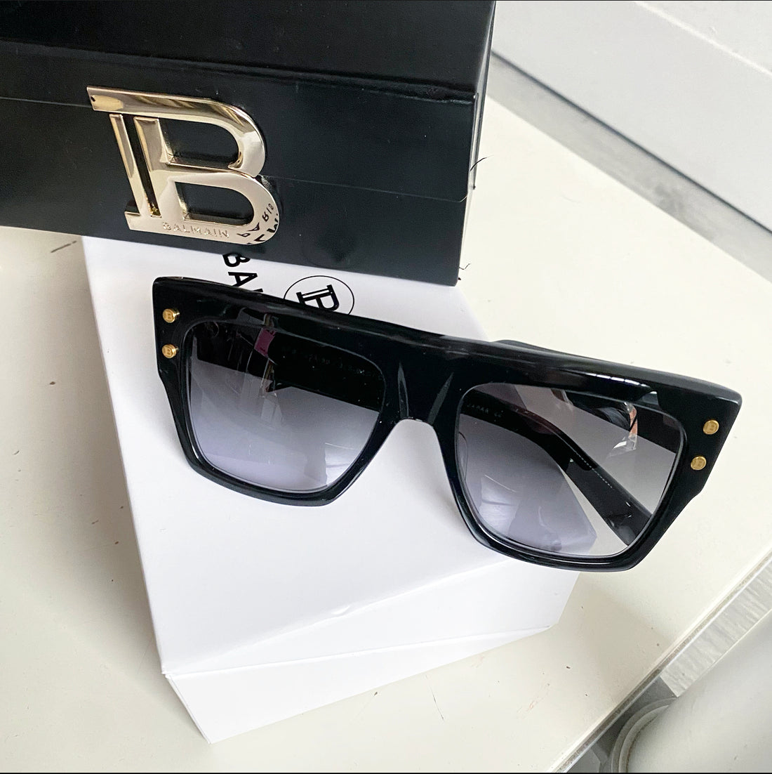 Balmain Black Cat 3 Sunglasses – I MISS YOU VINTAGE