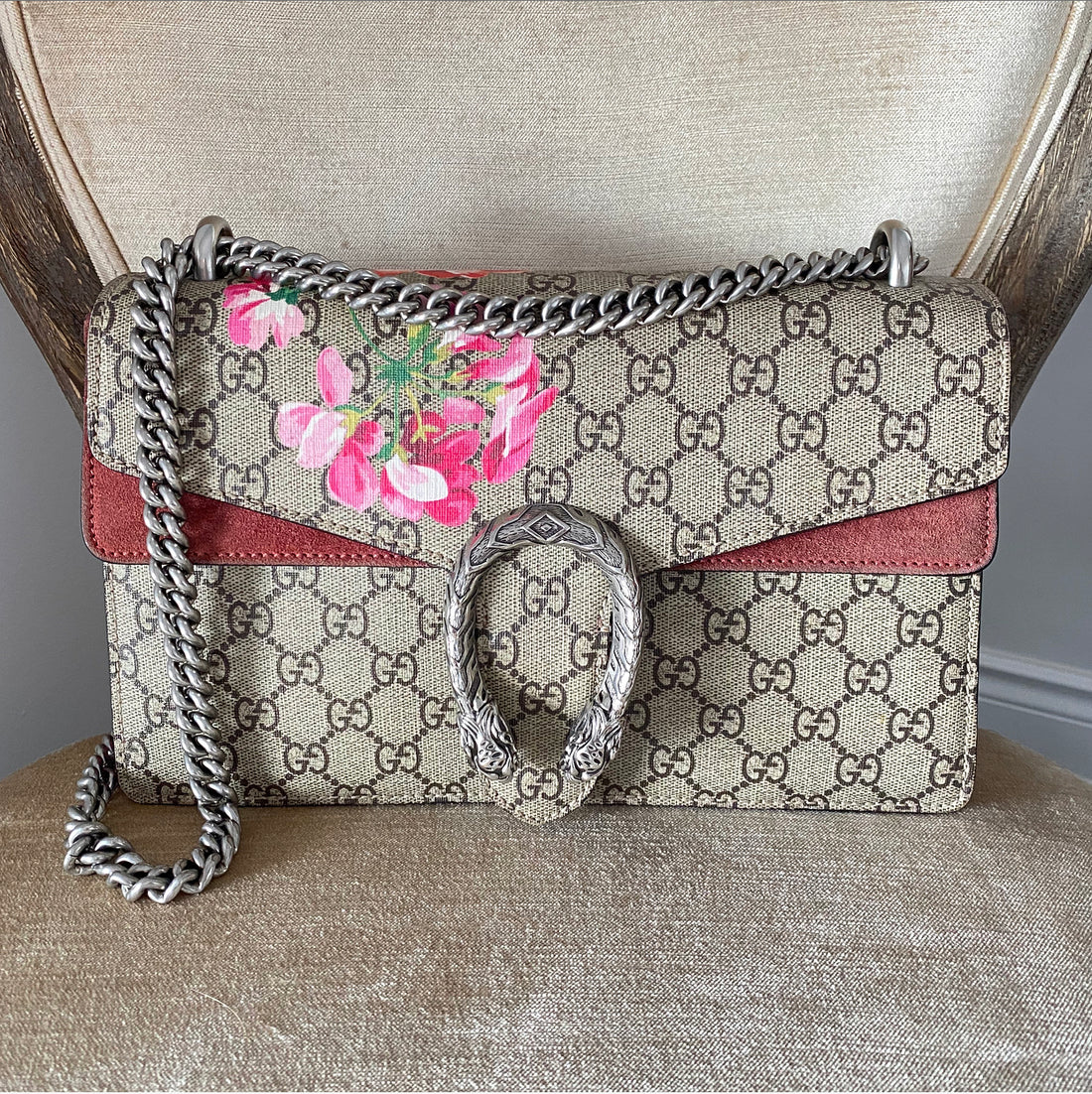 Gucci Monogram Canvas Small Dionysus Blooms Bag – I MISS YOU VINTAGE