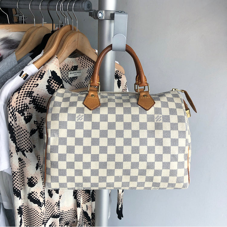 Louis Vuitton Damier Azur Speedy 30 Doctor Bag – I MISS YOU VINTAGE