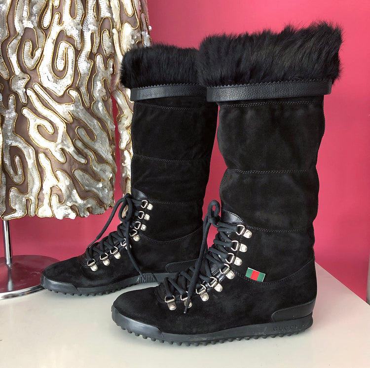 winter boots gucci