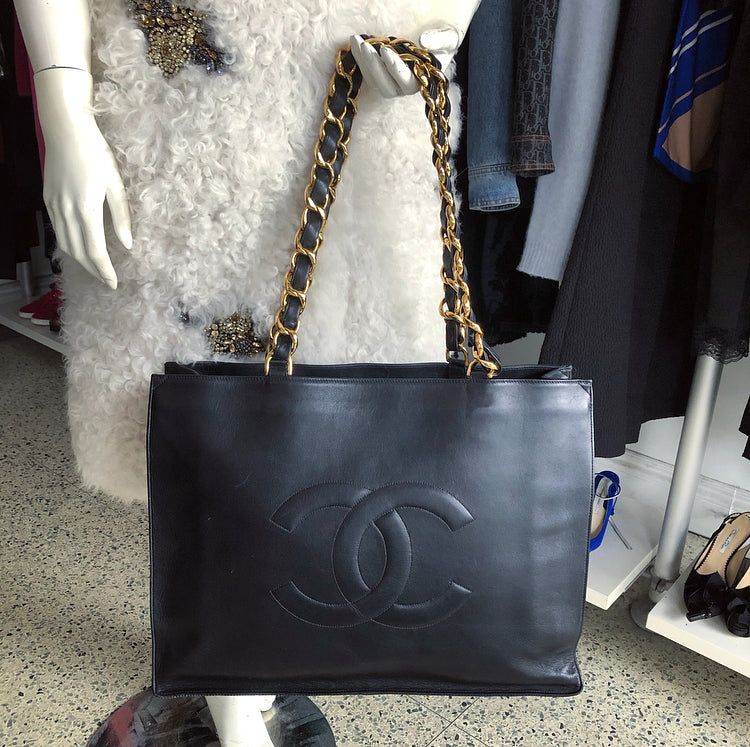 Chanel Vintage Tote Bag  Reeluxs Luxury