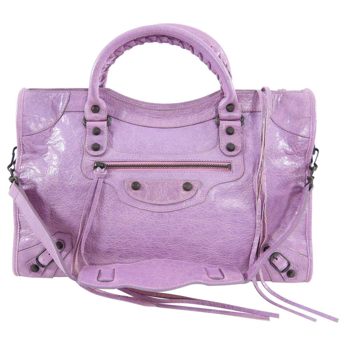 Kritisk Gentage sig Automatisering Balenciaga Classic City Medium Lambskin Lilac Purple Bag – I MISS YOU  VINTAGE