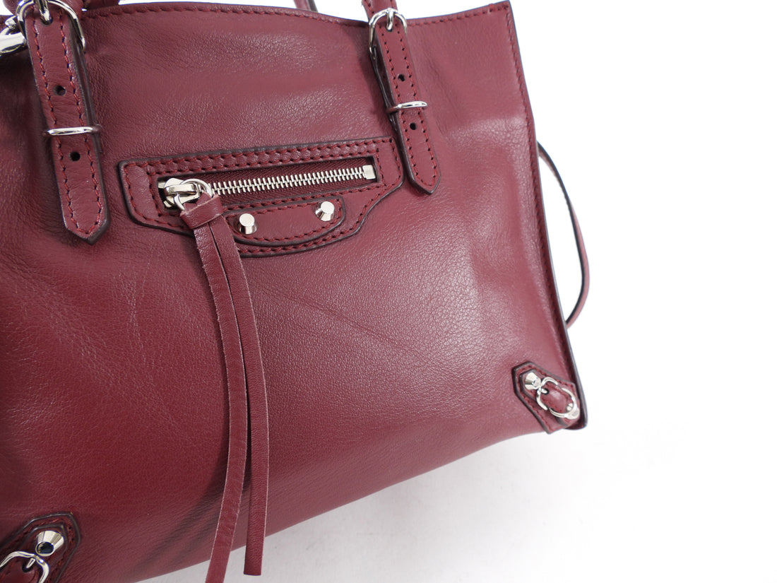 Balenciaga papier A6 mini zip around zippy Luxury Bags  Wallets on  Carousell