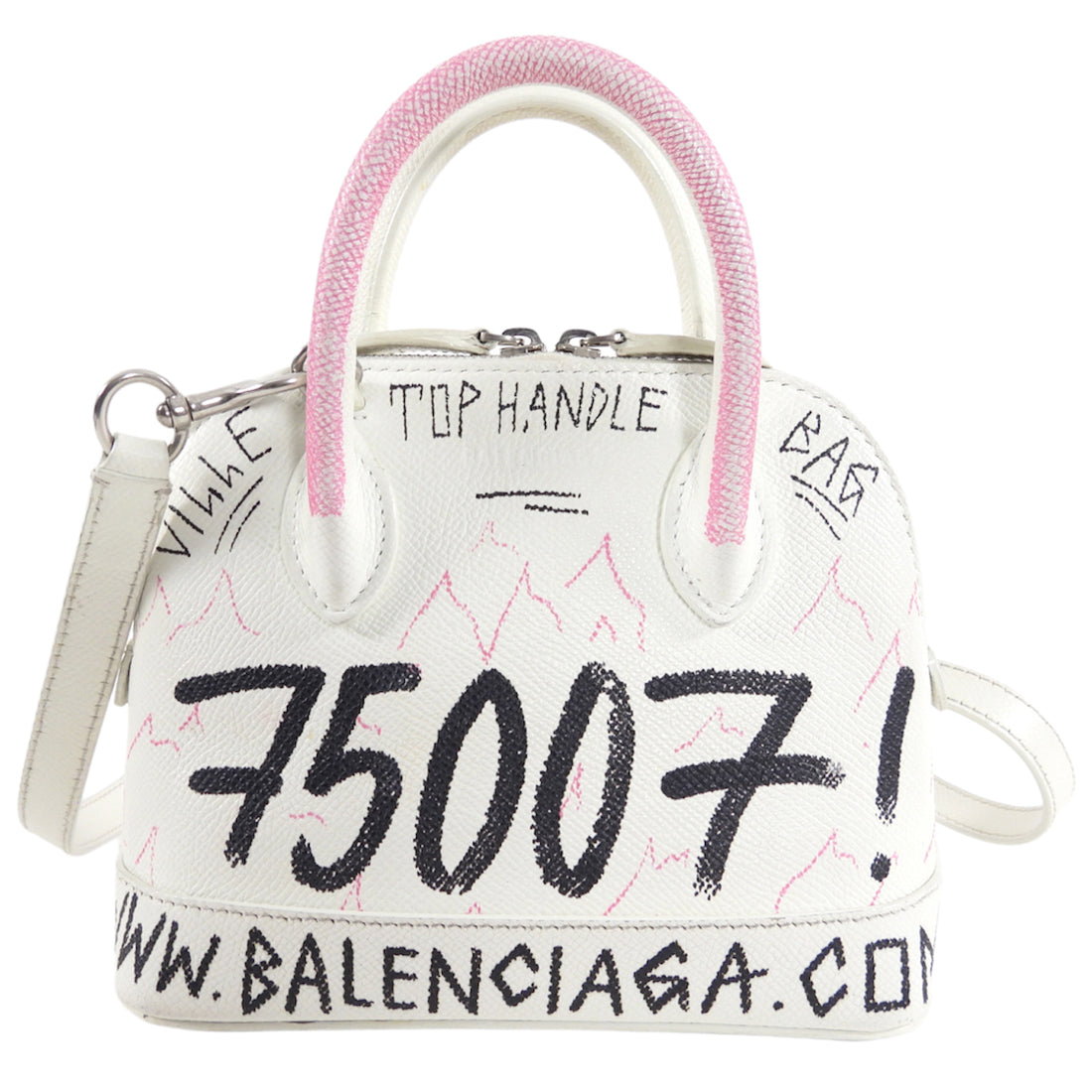 pink balenciaga crossbody bag