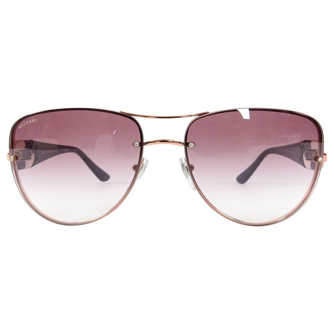 Bulgari Rosegold and Violet Gradient 6053 Sunglasses – I MISS YOU VINTAGE