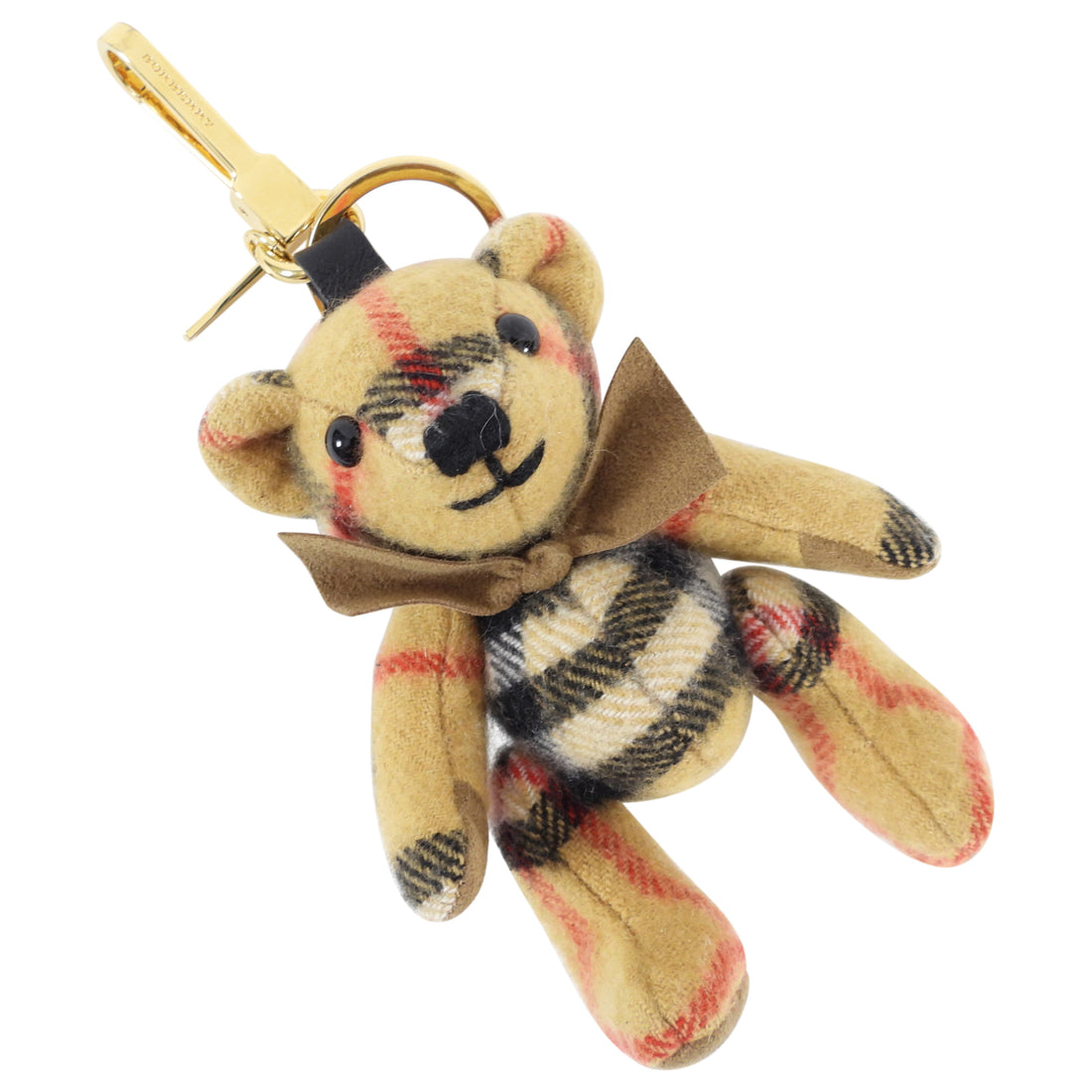 Burberry Thomas Nova Check Cashmere Bear Bag Charm / Key Ring – I MISS YOU  VINTAGE