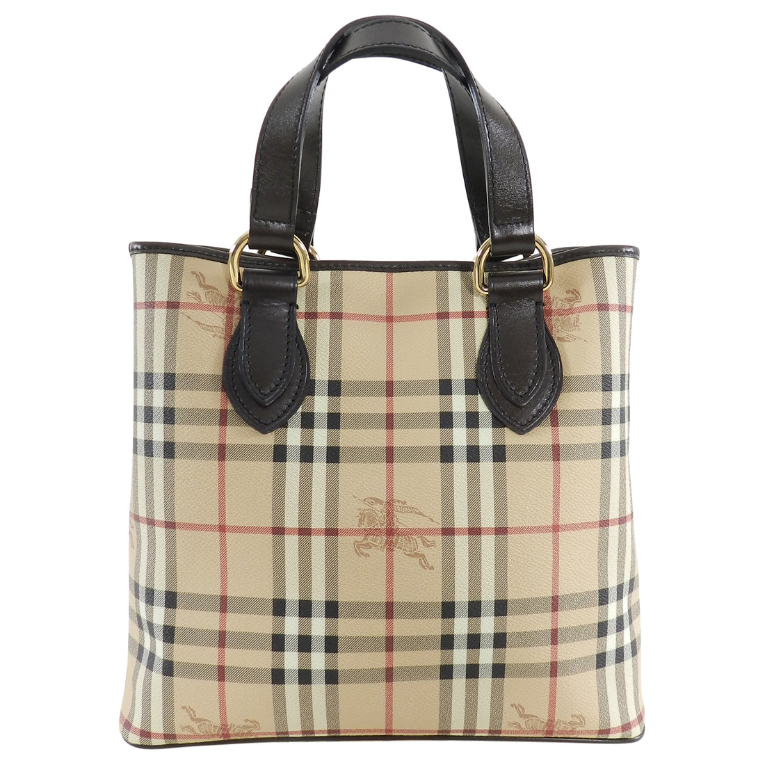 Burberry Haymarket Small Tote Bag – I MISS YOU VINTAGE