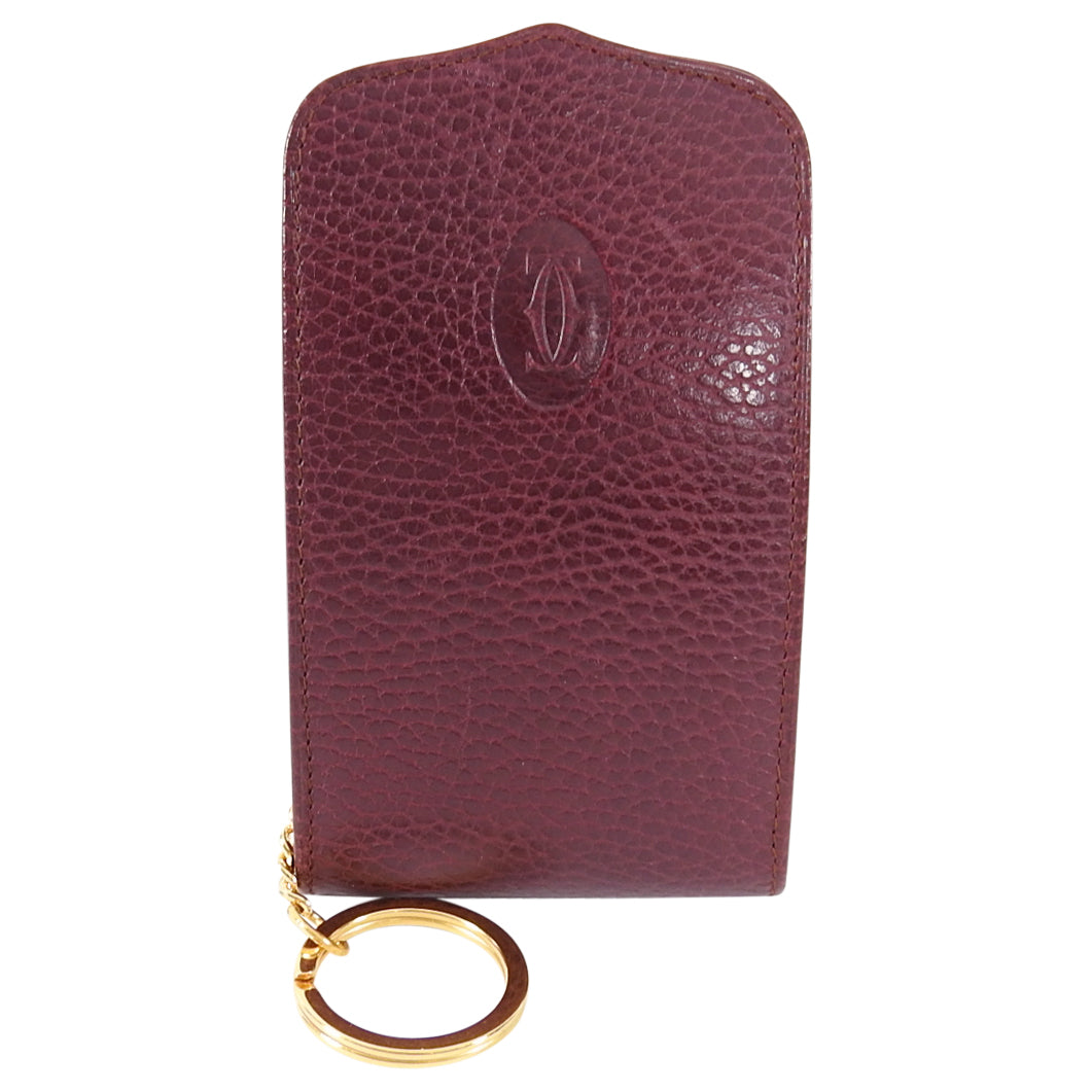 cartier key pouch