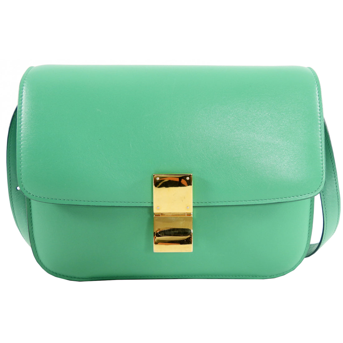 Celine Green Medium Classic Box Bag – I MISS YOU VINTAGE