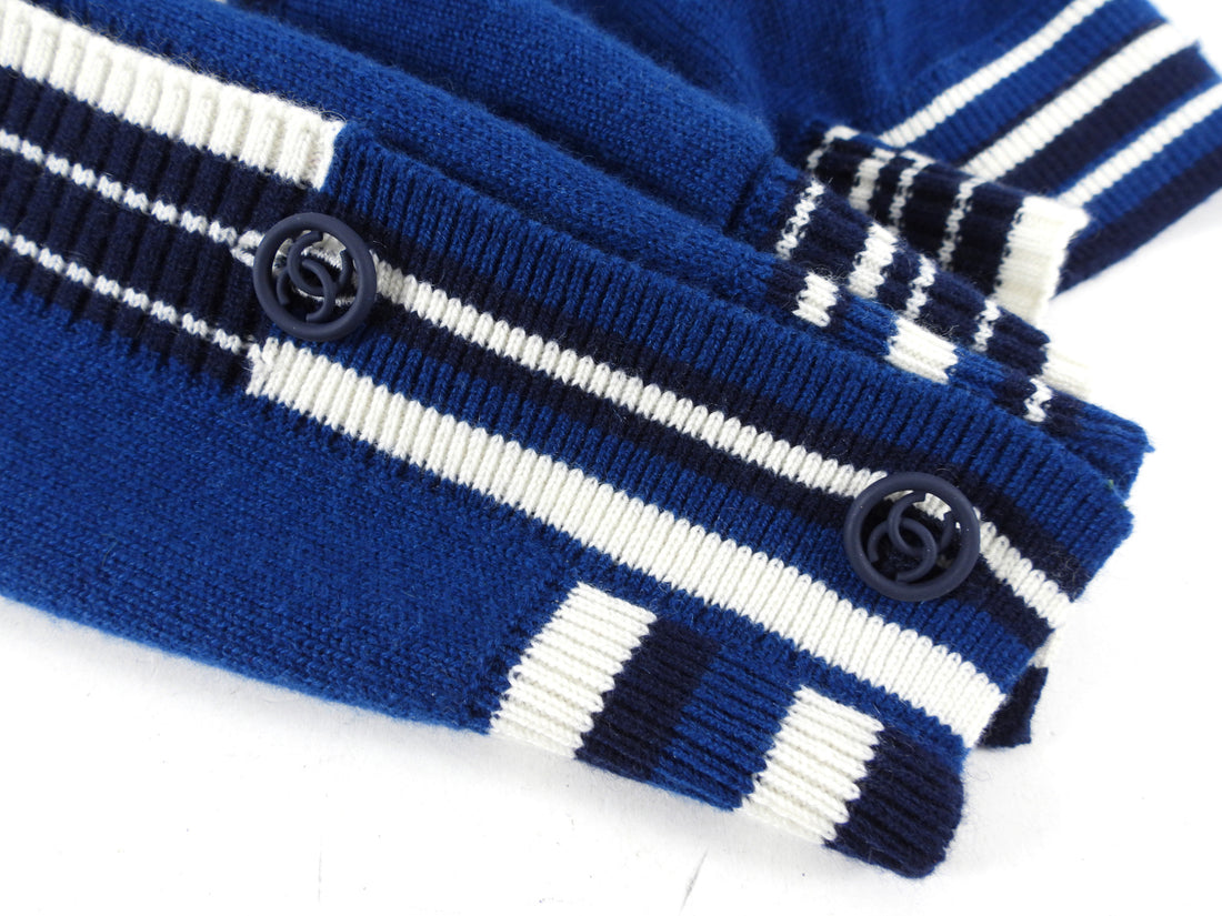 Chanel Knitwear Navy blue Cotton ref66388  Joli Closet