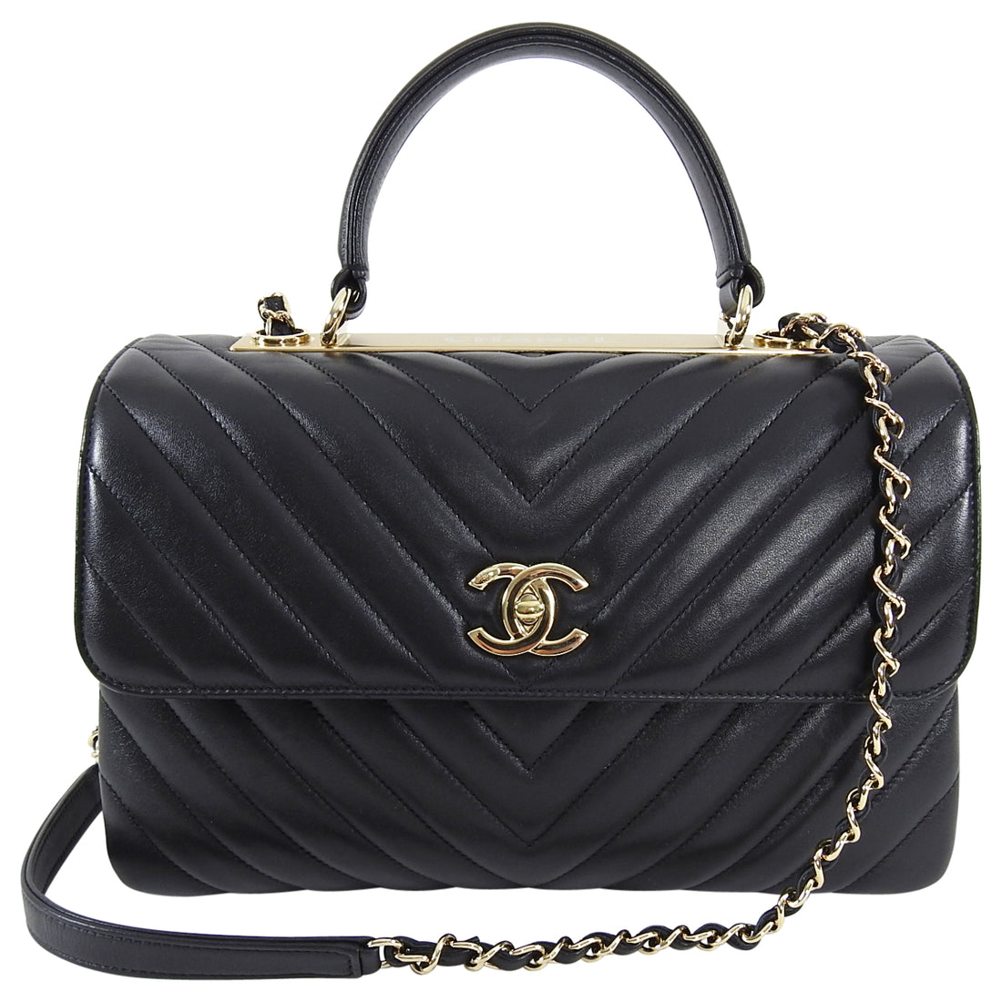 chanel trendy cc top handle